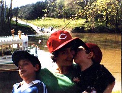 Andy McDougal; Ruth Dorrough; Ben Dorrough; Kentucky Trips Green River- near Mammoth Cave